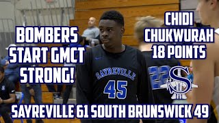 Sayreville 61 South Brunswick 49  Boys Basketball highlights [upl. by Jodee]