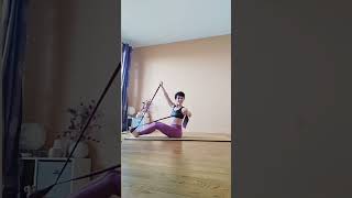 ABDOS  3 exercices avec élastique pilates [upl. by Viccora]