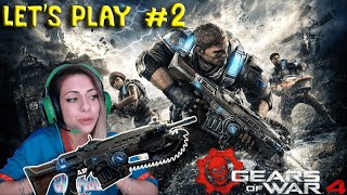 LETS PLAY GEARS OF WAR 4 Muorih Battiterra Run 2 [upl. by Couhp]