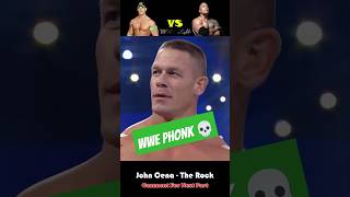 John Cena vs The Rock  WWE Phonk Edit 💀 wwe skull phonk johncena [upl. by Aiuqes]