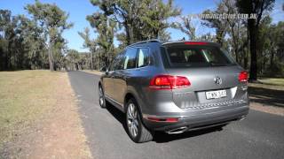 2015 Volkswagen Touareg V6 TDI 0100kmh amp engine sound [upl. by Ajan]