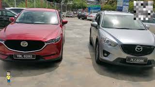 Baru vs Lama  MAZDA CX5 Walkaround Review Malaysia [upl. by Ysdnyl]