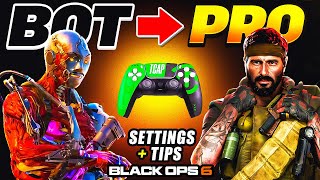 Go from BOT to PRO on Controller in Black Ops 6 with the Best Settings  Tips [upl. by Nordek]