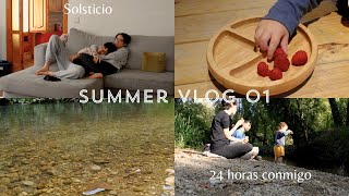 24 horas conmigo maternando  Summer vlog 01 [upl. by Reh]