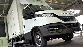 Iveco Daily CNG Freezer Truck  Interior Exterior Walkaround [upl. by Paff]