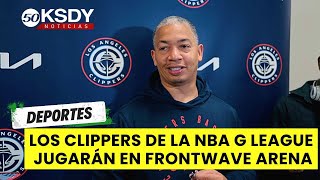 La NBA G league se hace presente en FrontWave Arena de Oceanside con los San Diego Clippers jugando [upl. by Buyers]