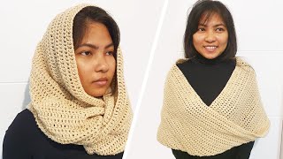 HOW to CROCHET MOBIUS SHAWL [upl. by Hellah]