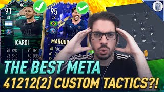 THESE 412122 CUSTOM TACTICS ARE INSANE FOR FIFA 22 ULTIMATE TEAM ELITE amp FUTCHAMPS [upl. by Sasha147]