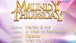 Holy Thursday movie marathon [upl. by Crisey]