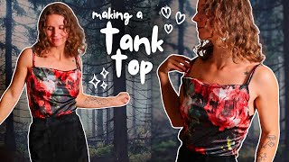 Sewing a tank top  trial and errors [upl. by Neeli]