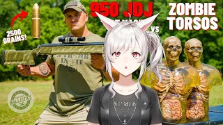 950 JDJ FAT MAC vs Zombie Torsos  Kentucky Ballistics react [upl. by Nyladnek389]