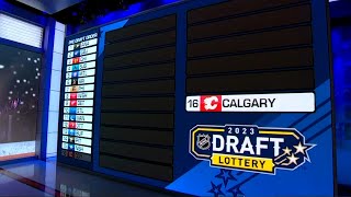 Every pick in the 2023 NHL Draft Lottery [upl. by Inaj]