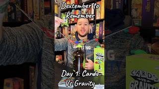 Happy Dextember Day 1 Cards Vs Gravity boardgame tabletop familygames gamenight BigPotato [upl. by Nadiya]