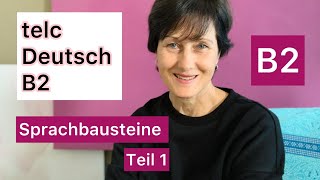 B2  telc Sprachbausteine 1  Miriam  Deutsch lernen [upl. by Nerac]