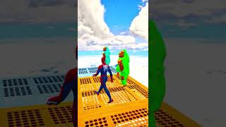 GTA 5 Epic Ragdolls  Spider Man JumpsFails Ep1530 Shorts gta5 [upl. by Inez]