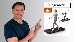 Upgrading My Under Desk Treadmill  Sperax TreadmillWalking PadUnder Desk Treadmill3 in 1 Folding [upl. by Norita741]