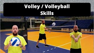 Volley and Volleyball Skills for Elementary Kids [upl. by Oliana]