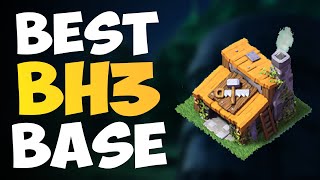 BEST Builder Hall 3 Base Copy Link  BH3 Defense base Anti 2 Star Layout  Clash of Clans [upl. by Arriec]