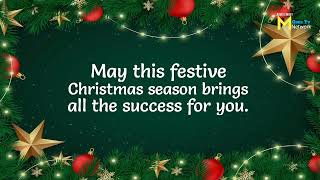 Merry Christmas WhatsApp Status Christmas Wishes We Wish You a Merry Christmas WhatsApp status 2024 [upl. by Davies]