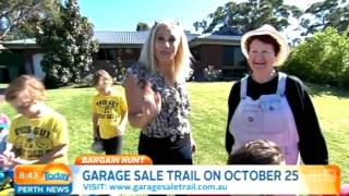 Garage Sale Trail Part 2  Today Perth News [upl. by Redd]