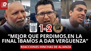 quotNO MERECEN ESTA GENTEquot Hinchas de ALIANZA LIMA enfurecidos tras perder ante CUSCO FC  De Contra [upl. by Yarised]