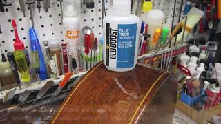 Gluboost  Fill n Finish With Lacquer [upl. by Aihsal778]