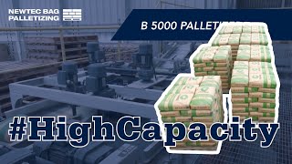 Palletizer 5000B  High Capacity Palletizer [upl. by Odlabu]