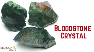 Everything you need to know about BLOODSTONE  Benefits of Bloodstone Crystal [upl. by Ardnuasal556]