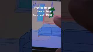 Free bedroom idea in toca Boca safa tocabocalisaaestheticcutefree123gotiktok [upl. by Olin577]