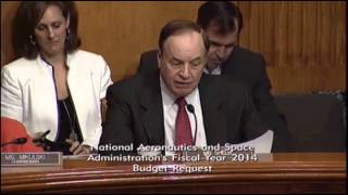 NASA Fiscal Year 2014 Proposed Budget Senate Appropriations Committee April 25 2013 [upl. by Amabelle]