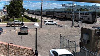 Amtrak 2 31 Sunset Limited from Tacna and Willcox 082022 [upl. by Dagley]