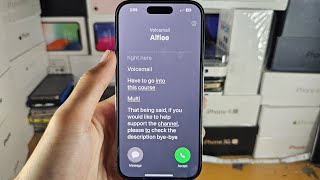 How To Use Live Voicemail iOS 17 [upl. by Dekow903]