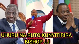 UHURU KENYATTA NA RUTO KUMIRIRIA BISHOP JJ KIRI MACAKAYA MA MAMI WAO DENNIS ITUMBI KUUGA HUYÚ😭💔 [upl. by Wendell]