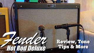 Fender Hot Rod Deluxe Review Tone Tips amp More [upl. by Aizatsana]