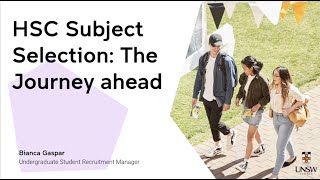 UNSW Year 10 HSC Subject Selection and Information Evening 2022 [upl. by Niltiac]