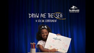 Draw Me The Sea  A Social Experiment I SeaWorld Yas Island Abu Dhabi [upl. by Krusche298]