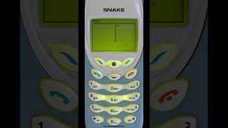 Nokia snake on blue phone smartphone [upl. by Garrot]