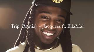 Jacquees  Trip Remix official Lyrics Video [upl. by Hawker954]