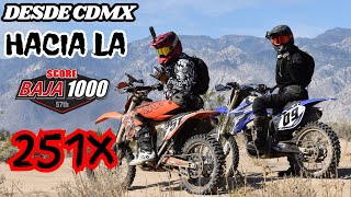 PREPARACION para LA BAJA 1000  el mejor ENDURO DE MEXICO  LA mejor RUTA de moto EN TODO mexico [upl. by Kessler993]