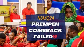 NSMQ2024  🔴⚫MFANTSIPIM BOTWE takes PREMPEH COLLEGE back to Sofoline 💔  Quarter Finals [upl. by Alpheus]