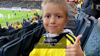 Cancerdrabbade Nadim älskar att spela fotboll  Barncancergalan 2021 [upl. by Leinad606]