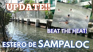 MGA BATA NAGSWIMMING SA ESTERO DE SAMPALOC MALINIS NGA BA  UPDATE 3262019 [upl. by Rhys882]