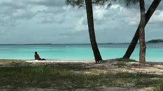 Caribbean Sea  Bahamas Islands  Nassau city downtown and coast [upl. by Guerin]