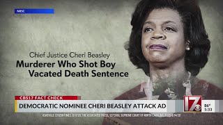 Democratic nominee Cheri Beasley attack ad [upl. by Ajnin]