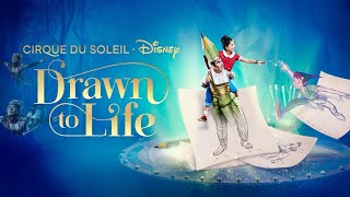 Drawn to Life Cirque du Soleil Highlight Reel Disney Springs Walt Disney World Resort Orlando [upl. by Lodovico]