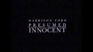 Presumed Innocent 1990 Trailer [upl. by Hachmann]