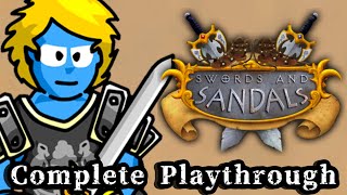 XIII Plays Swords and Sandals 1  Complete Playthrough [upl. by Ecnerewal]