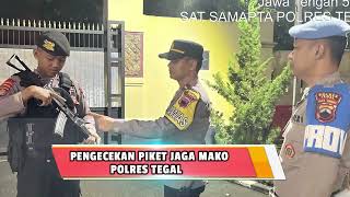 Piket Perwira Pengawas amp Propam Polres Tegal [upl. by Eulalie862]