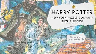 Harry Potter Puzzle Review  Diagon Alley by The New York Puzzle Company [upl. by Nylessej]