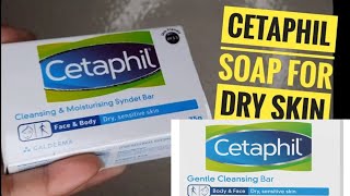 Cetaphil Cleansing amp Moisturizing soap Doctor Recommended Soap  review cetaphil soap [upl. by Tannen]